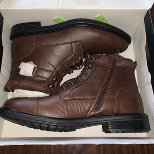Brown Alfani Mens Boots